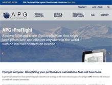 Tablet Screenshot of apgdata.com